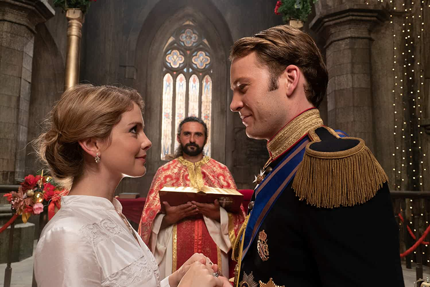 A scene from A Christmas Prince The Royal Wedding
